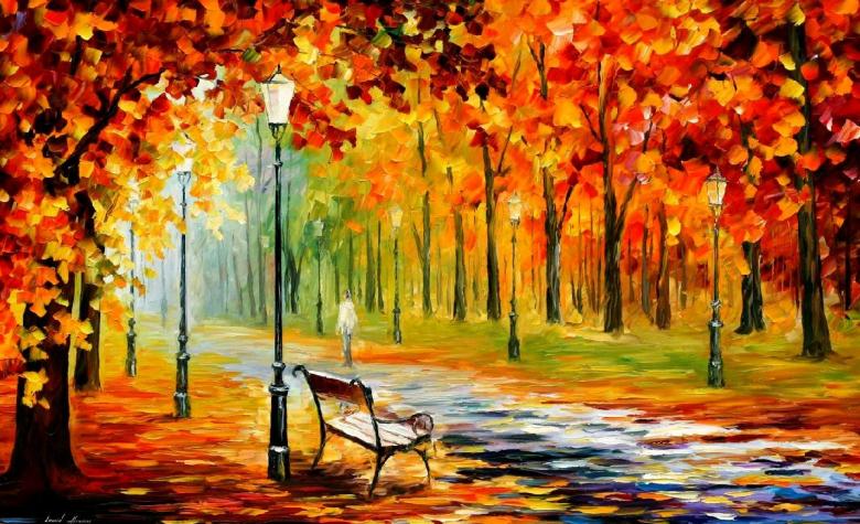 Как нарисовать осень - основные краски, грустные и яркие мотивы осени i