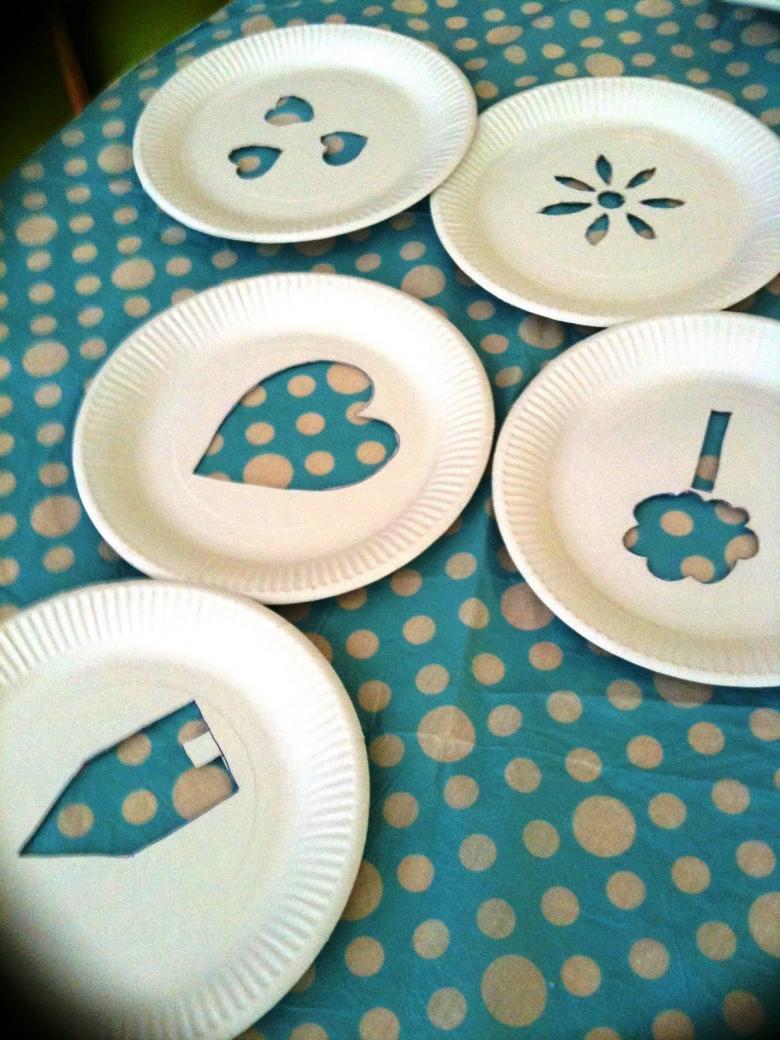 Поделки из одноразовых пластиковых и бумажных тарелок