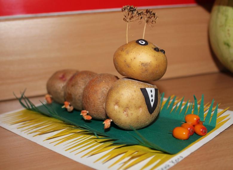 Поделка из картошки
