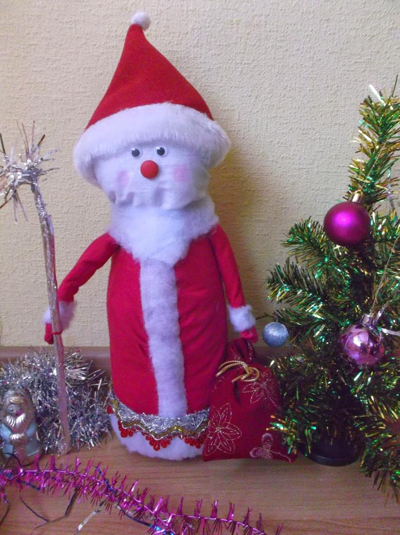 Мастер-класс: Дед Мороз и Снегурочка по мотивам народных кукол