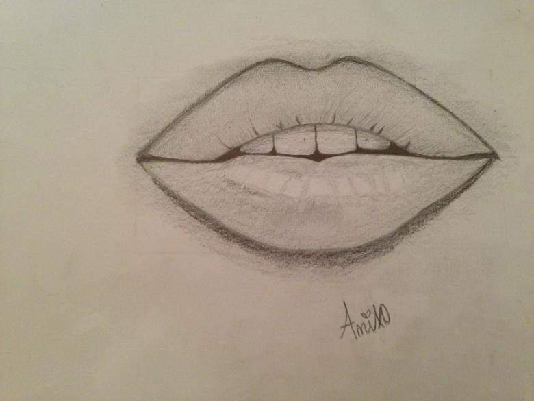 Как легко нарисовать привлекательные губы без ошибок