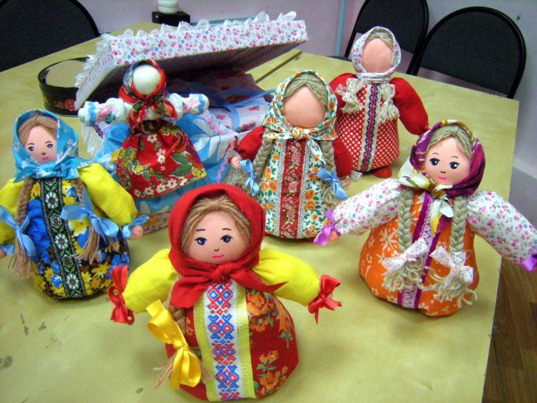 Русские народные игрушки 