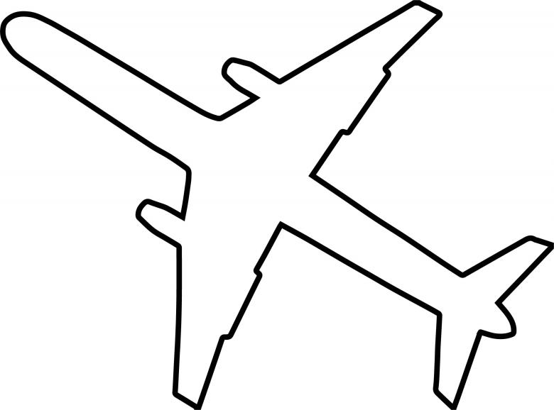 Нарисованный самолет 
