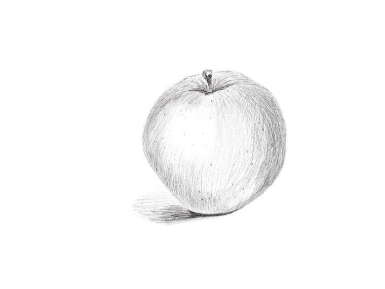 Как нарисовать яблоко?