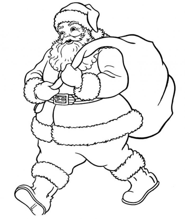 Как нарисовать Деда мороза