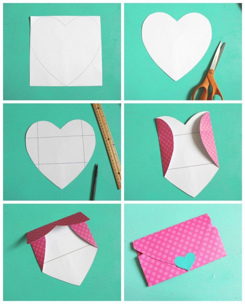 конверт оригами
