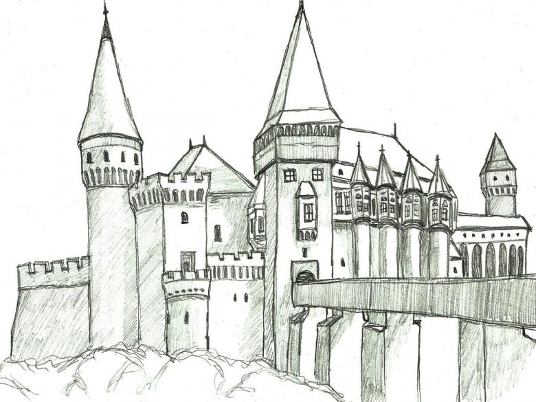 Нарисованный замок 