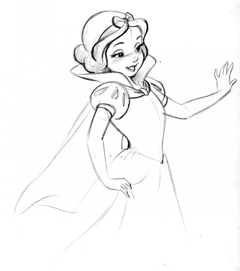 Нарисованная принцесса 