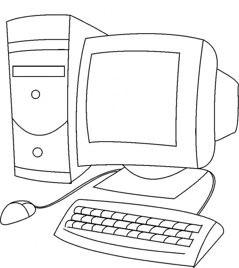 Примеры нарисованных компьютеров 