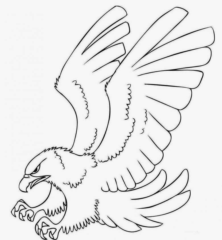 Нарисованный орел 