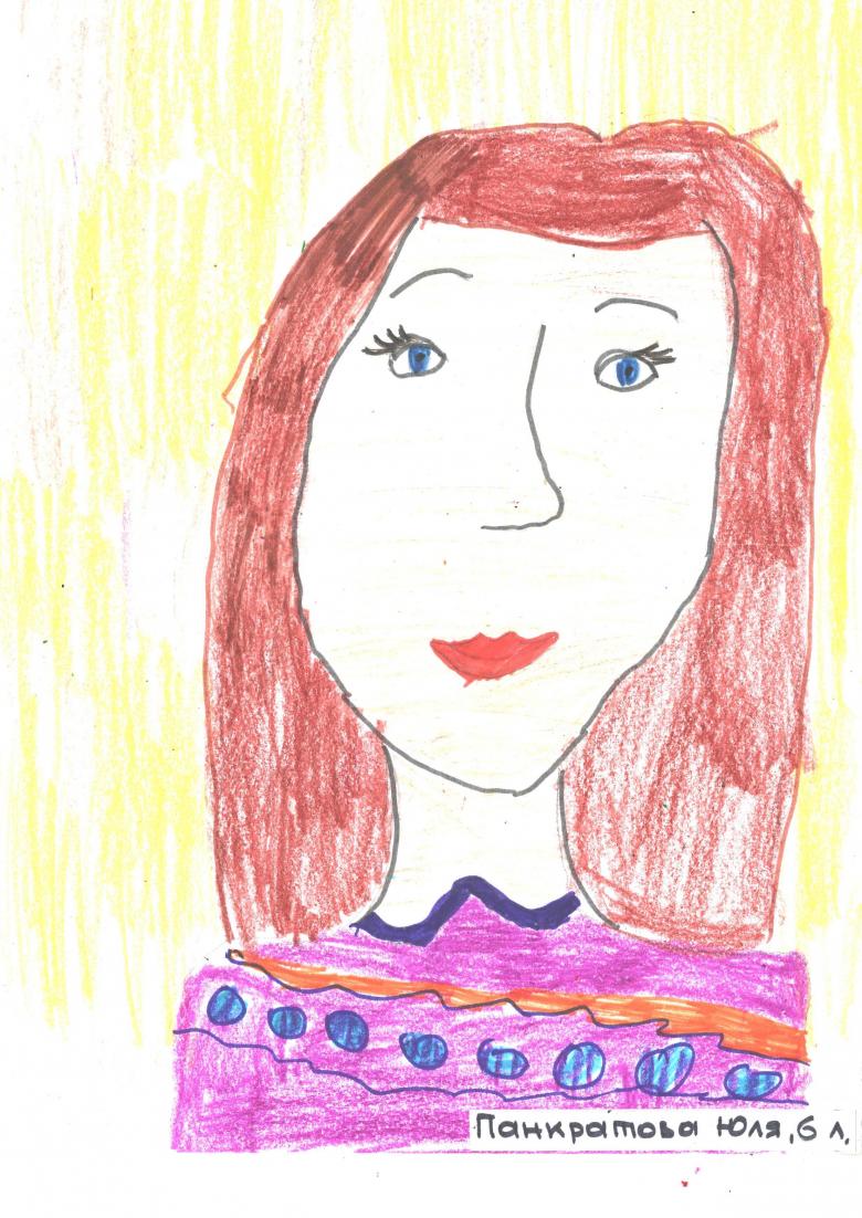 Как нарисовать маму - поэтапное описание создания рисунка мамы карандашом и  красками