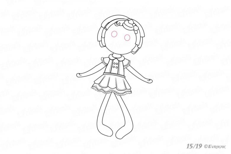 Как нарисовать куклу лол: подробное описание и поэтапный мастер-класс рисования i