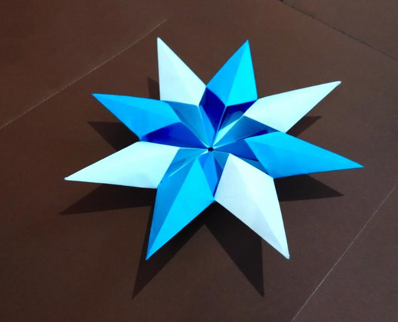 Оригами звезда