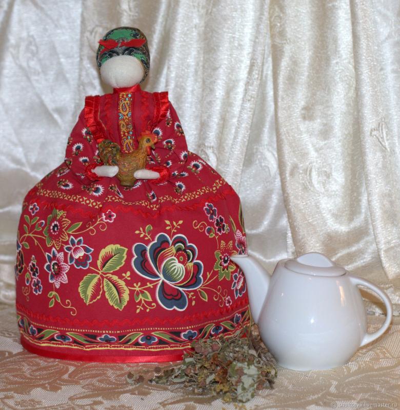 Сделанная баба на чайник своими руками 