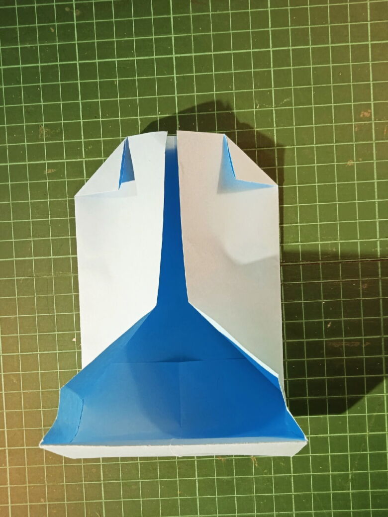 Оригами сумочка из бумаги - шаг 12