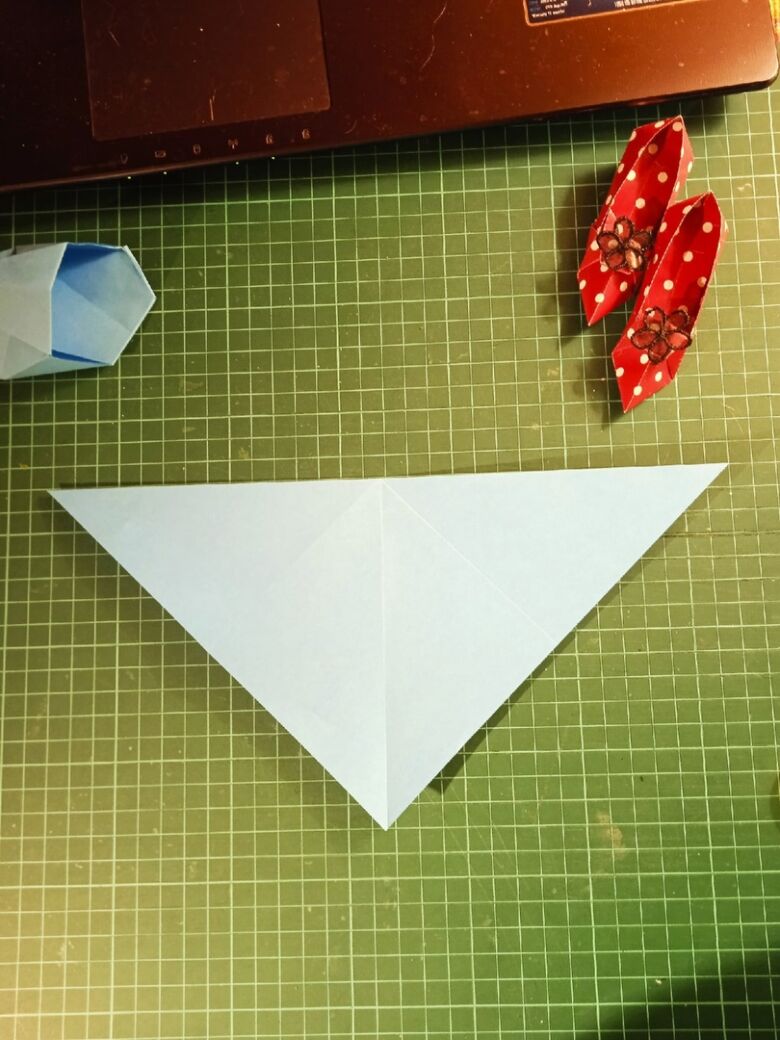 Оригами туфелька - шаг 16
