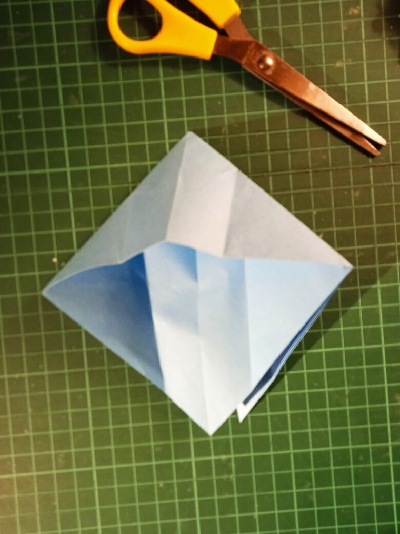 Оригами туфелька - шаг 20