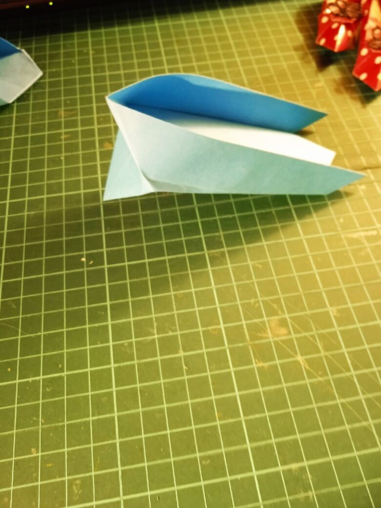 Оригами туфелька - шаг 24