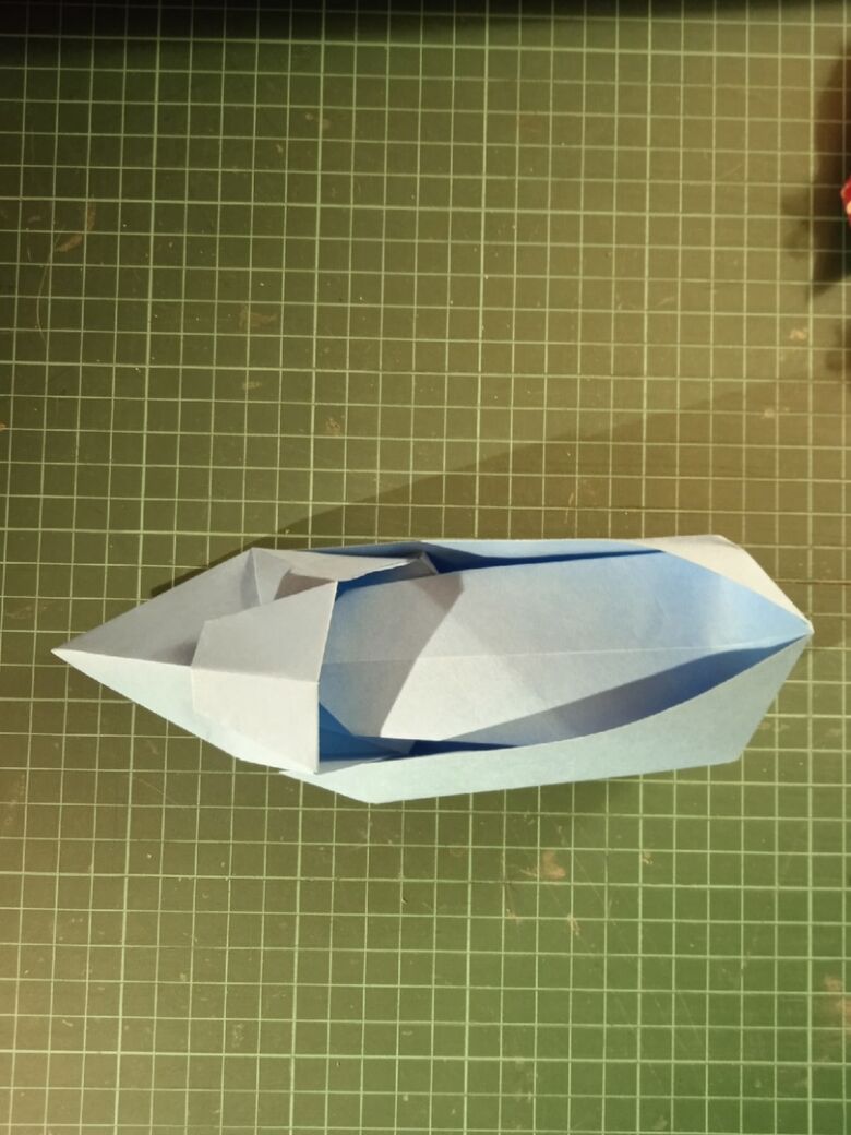 Оригами туфелька - шаг 26