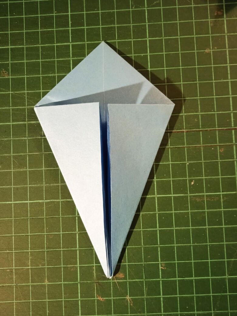 Оригами туфелька - шаг 5