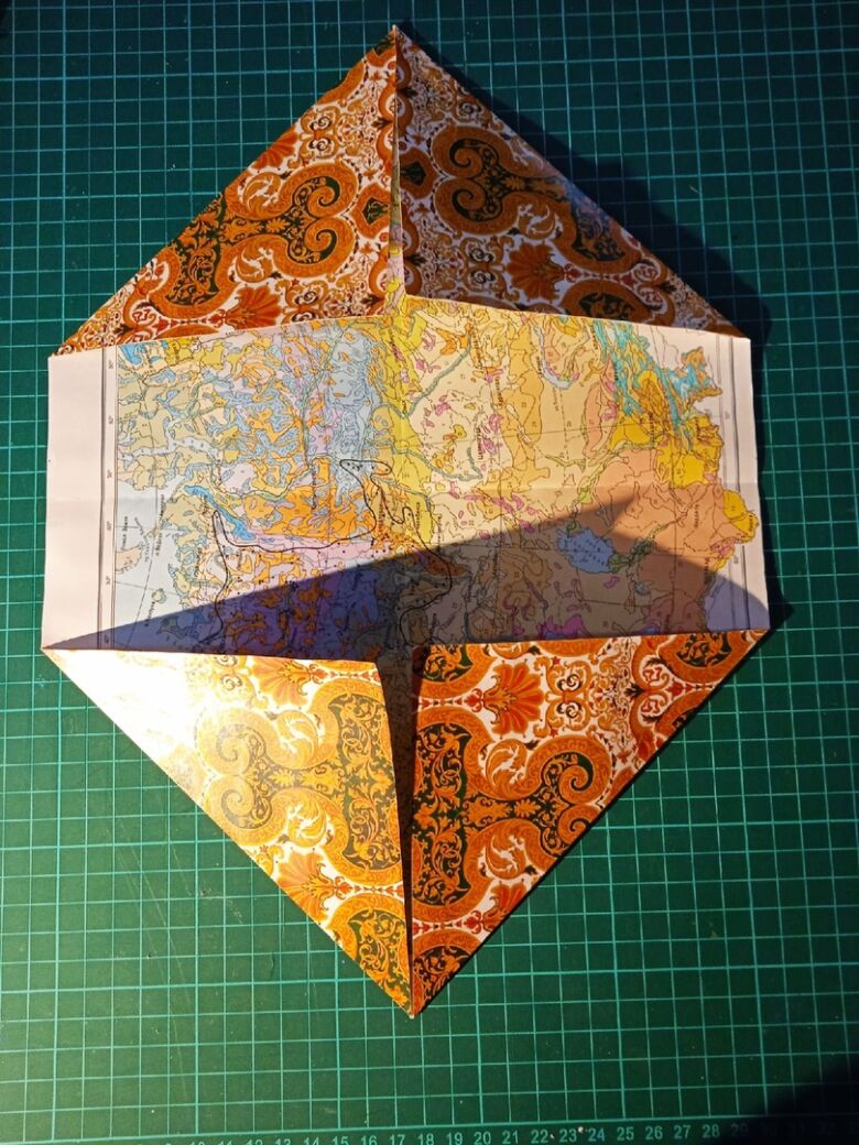Оригами кошелек - шаг 5