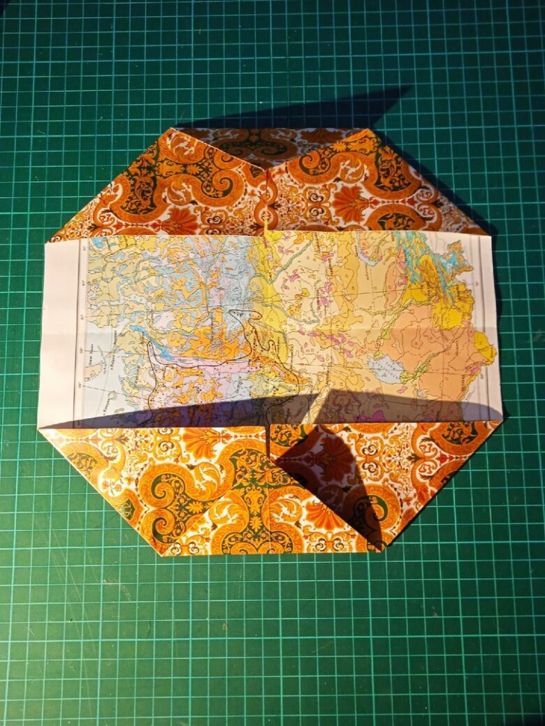 Оригами кошелек - шаг 6