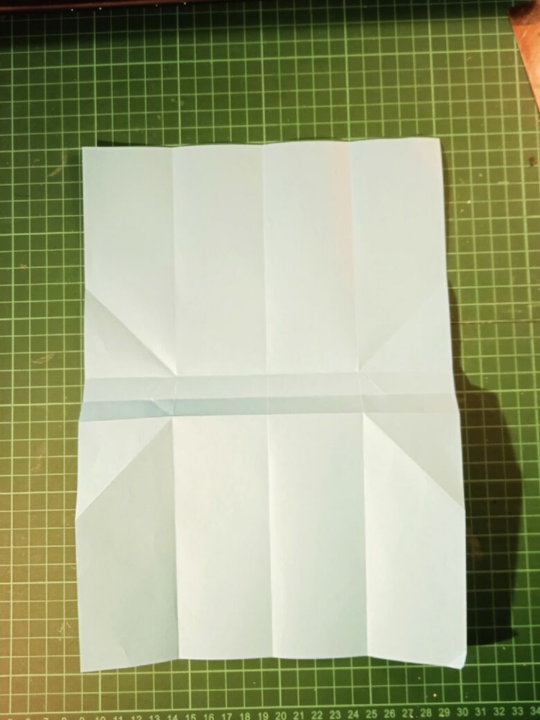 Оригами сумочка из бумаги - шаг 7