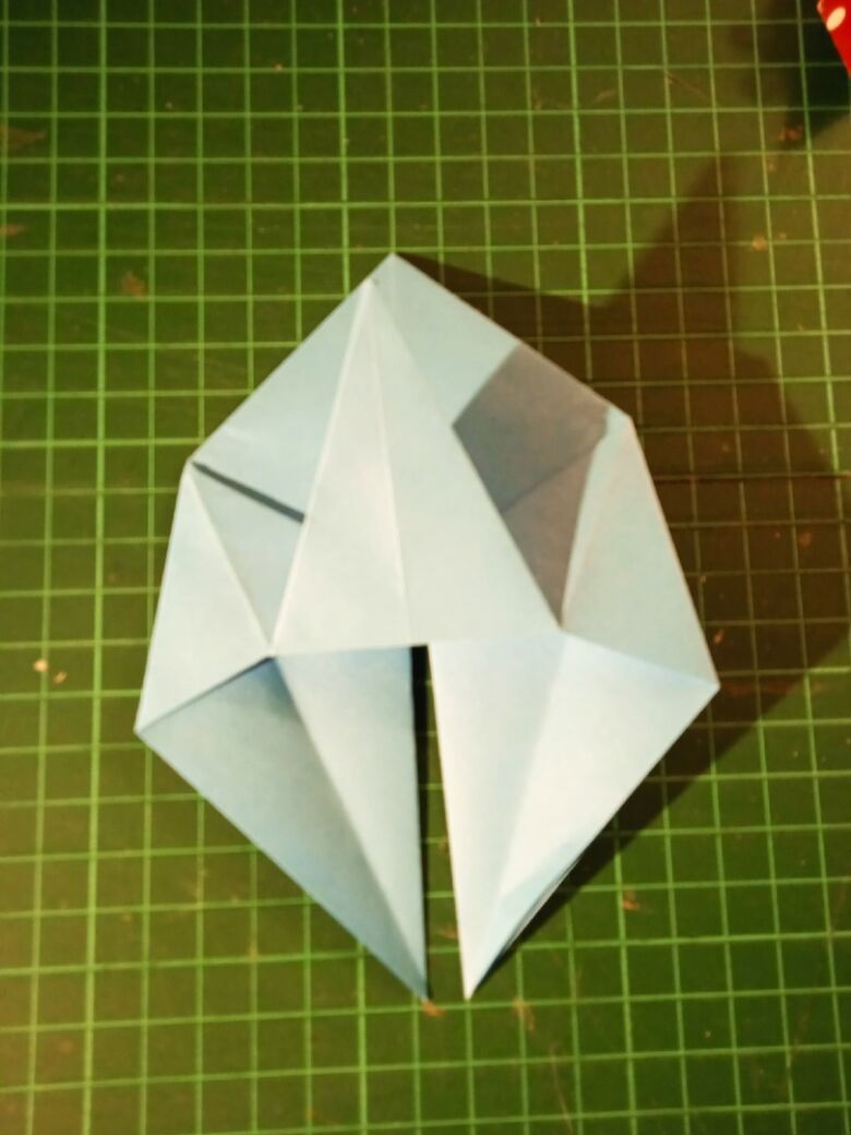 Оригами туфелька - шаг 7