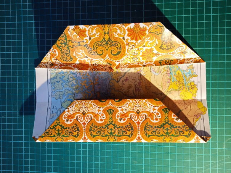 Оригами кошелек - шаг 7
