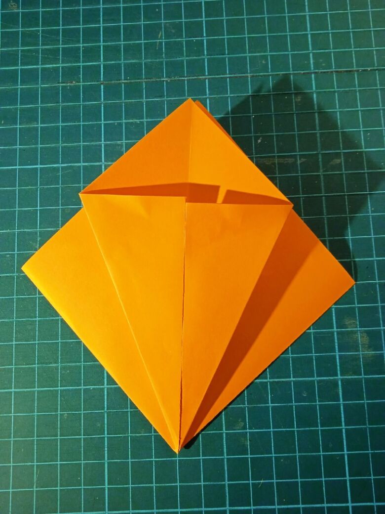 оригами из бумаги для детей зонтик