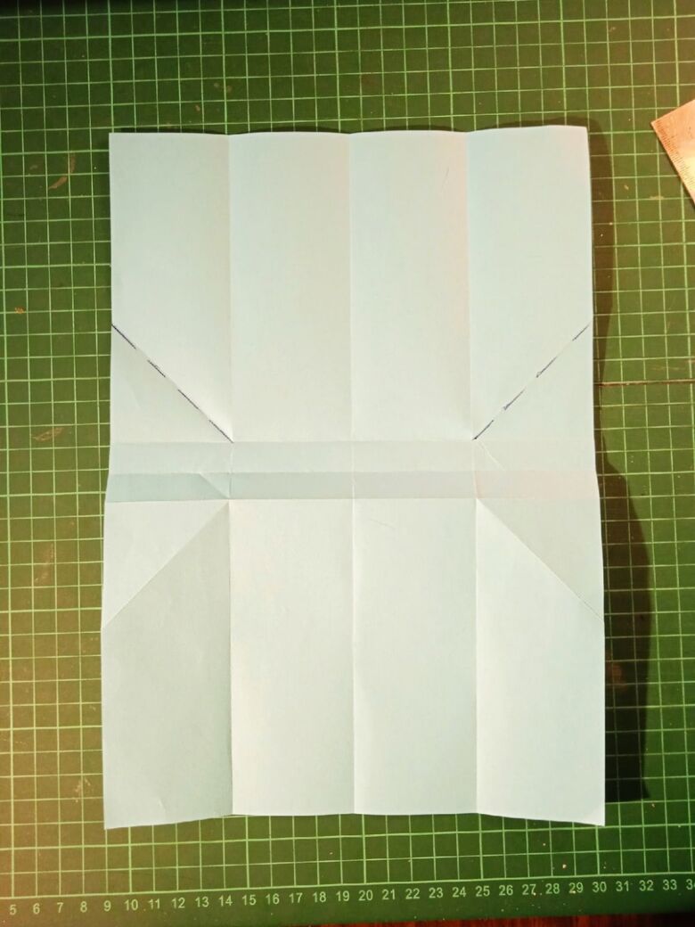 Оригами сумочка из бумаги - шаг 8