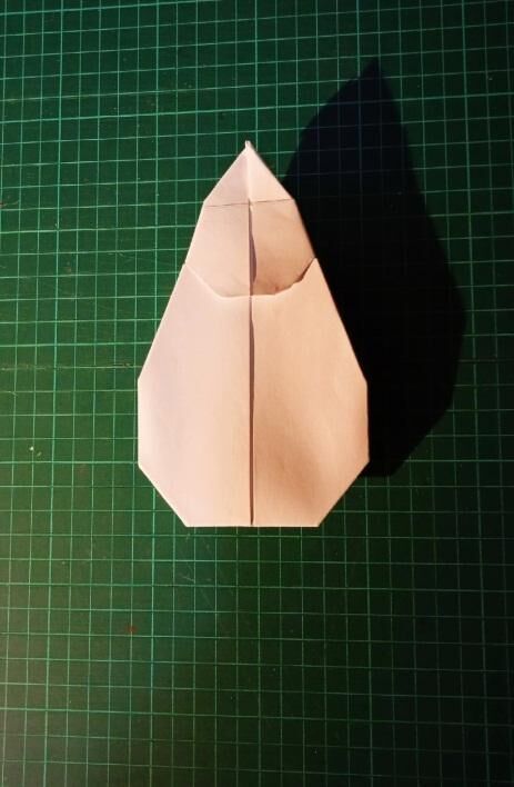 Матрешка оригами из бумаги