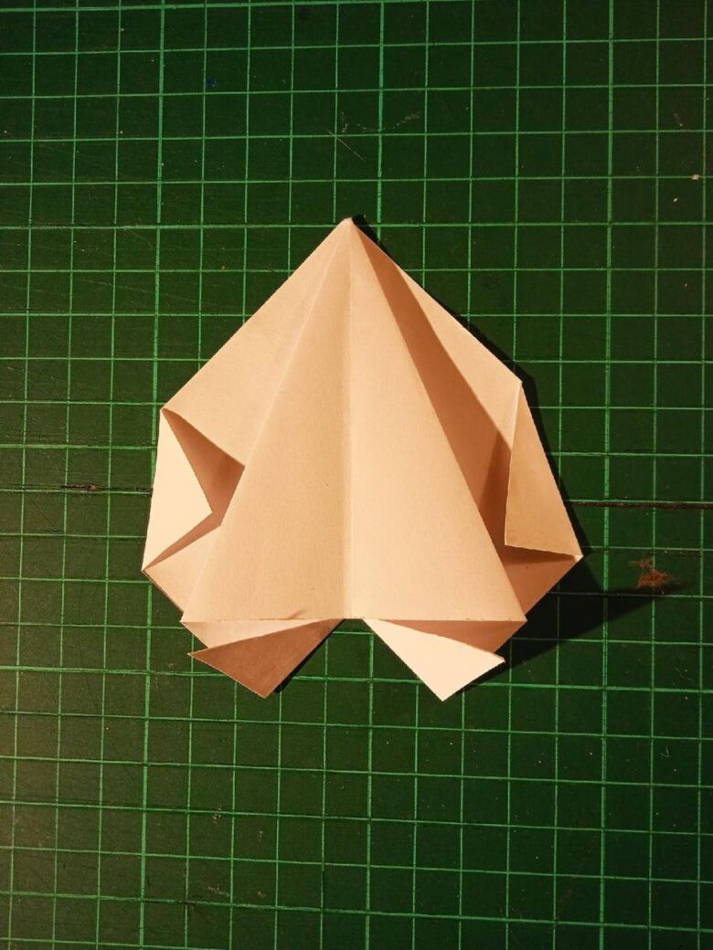 Подснежник оригами для детей