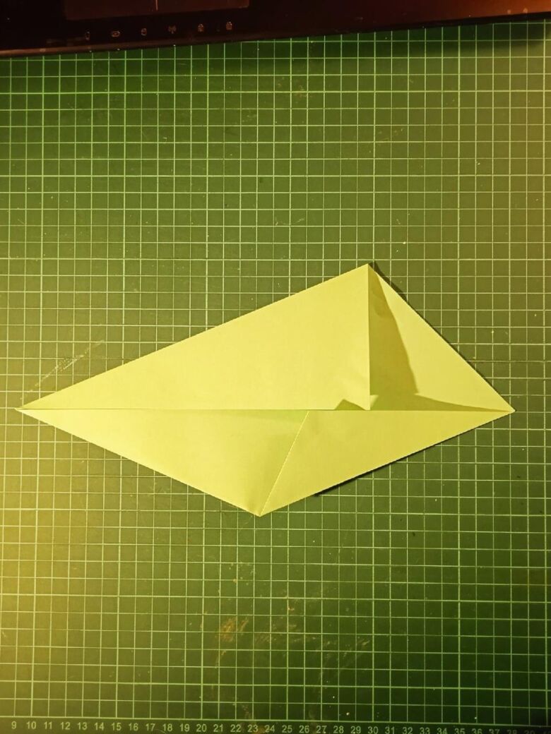 Подснежники оригами из бумаги для детей