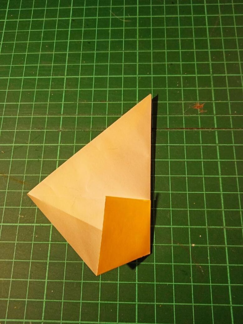 Звезда оригами из бумаги