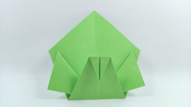 Сделать павлина оригами